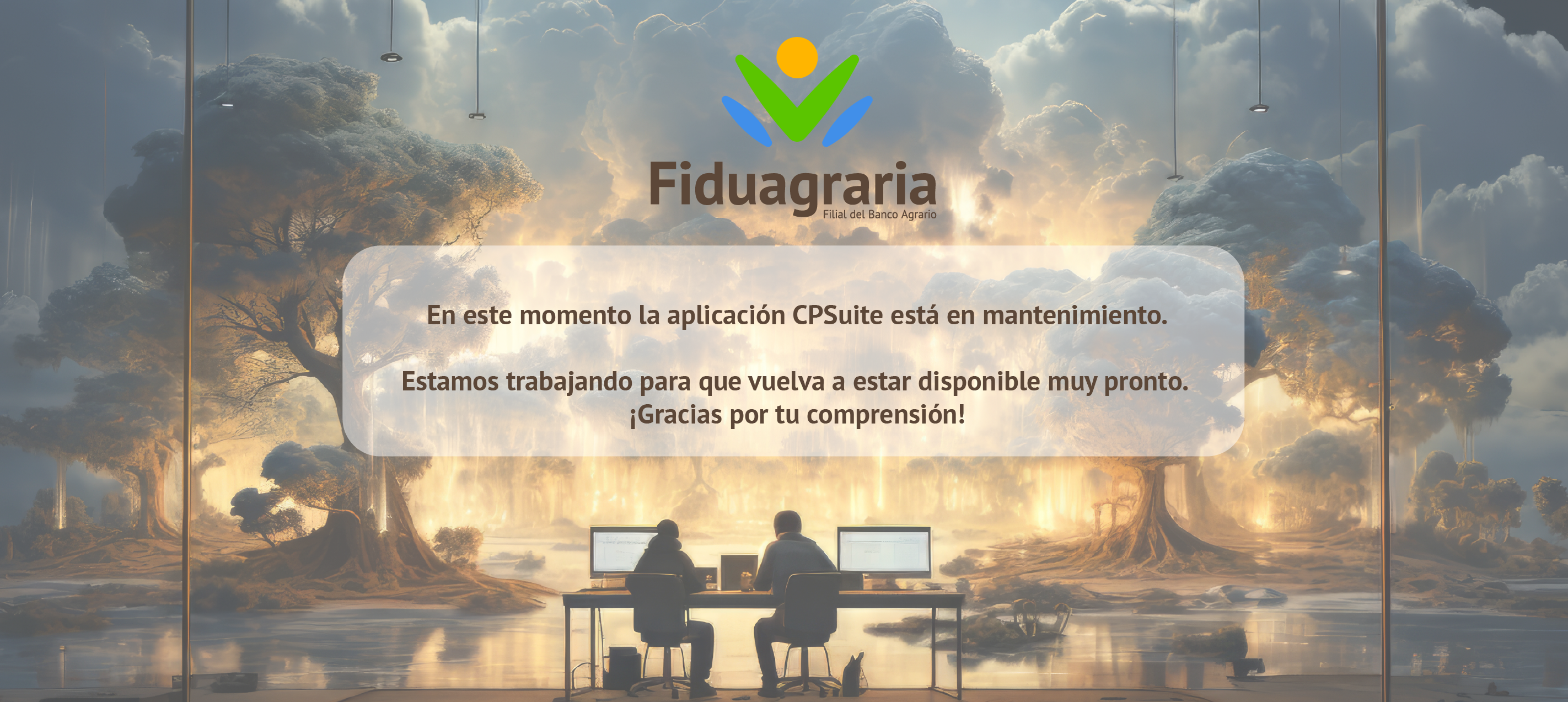 Aplicación en mantenimiento - Fiduagraria